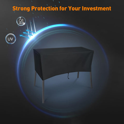 ZBXFCSH adjustable drawstring secures the cover against strong winds.