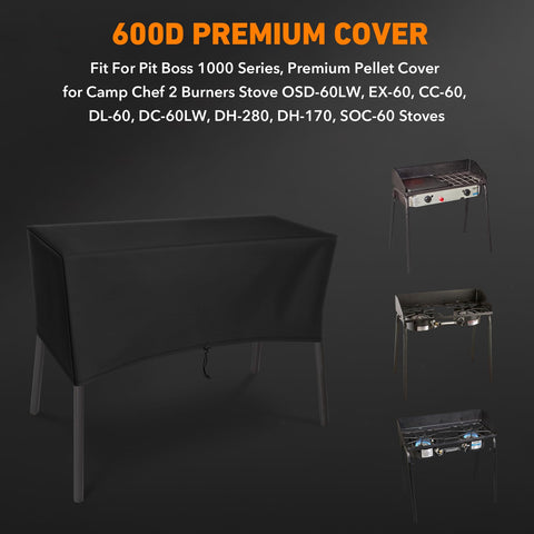 ZBXFCSH water-resistant exterior shields outdoor stoves from moisture and dirt.