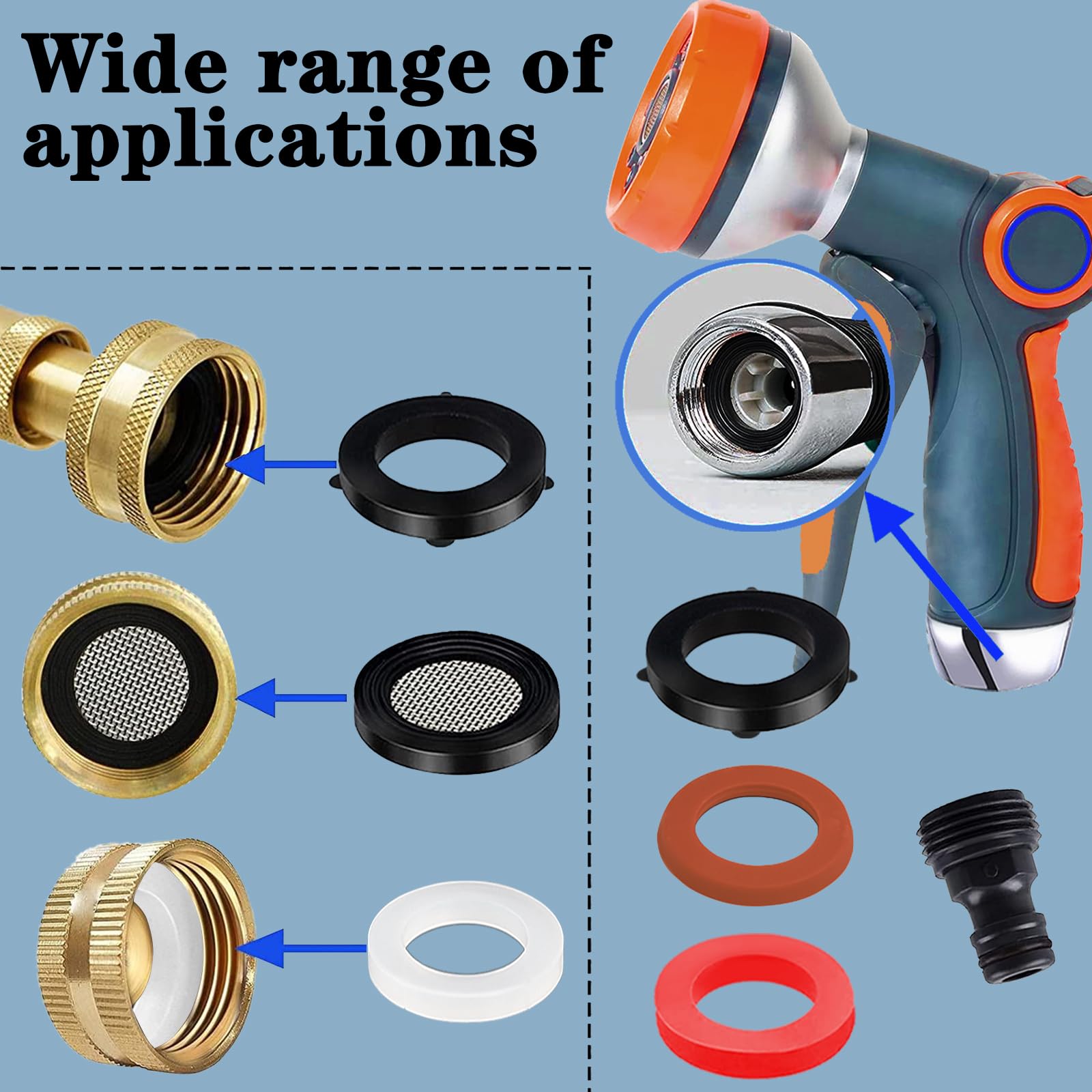 ZDBB easy replacement seals allow quick installation and reliable water-tight performance.