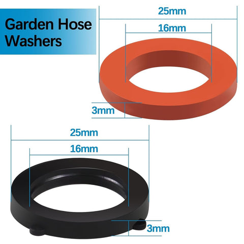 ZDBB garden hose washer kit in action for quick repairs.