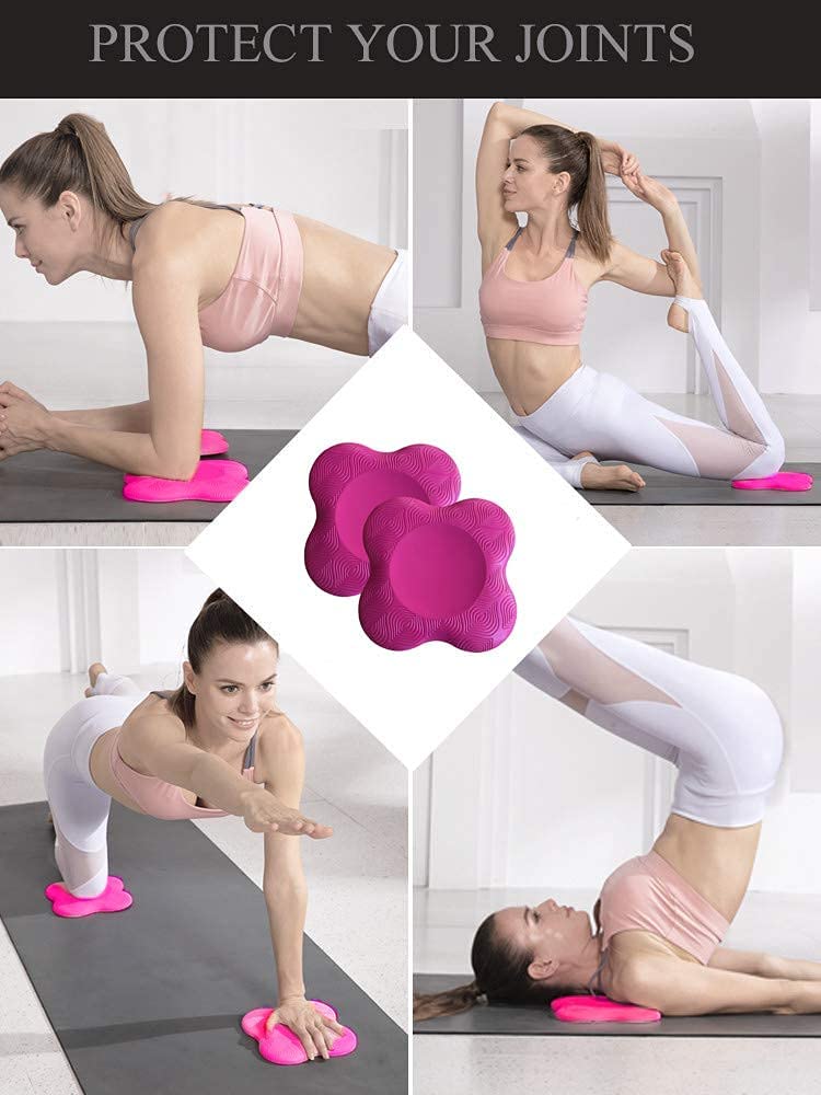 Zealtop knee pad folded for travel fits easily in a gym bag