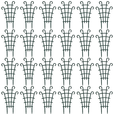 ZEAYEA 24-pack trellis for potted plants supports vines