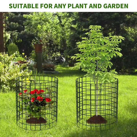 ZEAZEA vinyl-coated mesh guard withstands wind and rain for protection