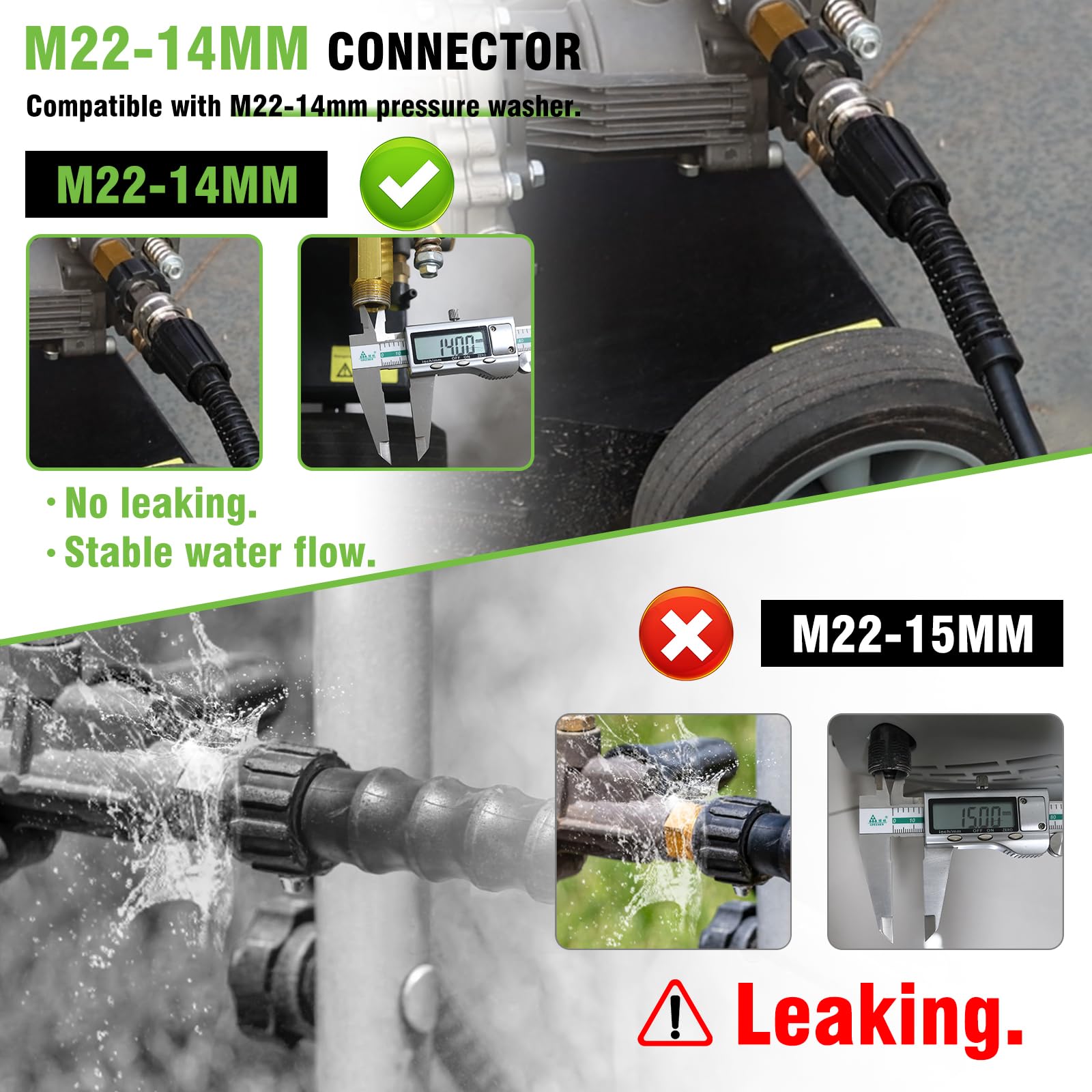 Zebra Clean 3600psi hose handles heavy-duty cleaning without deformation