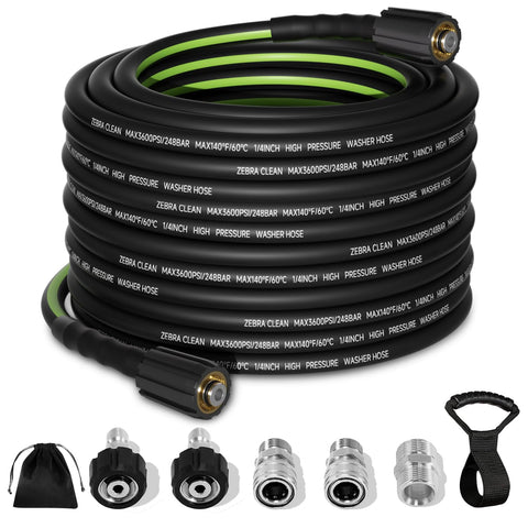 Zebra Clean pressure hose 50ft for extended reach and thorough cleaning