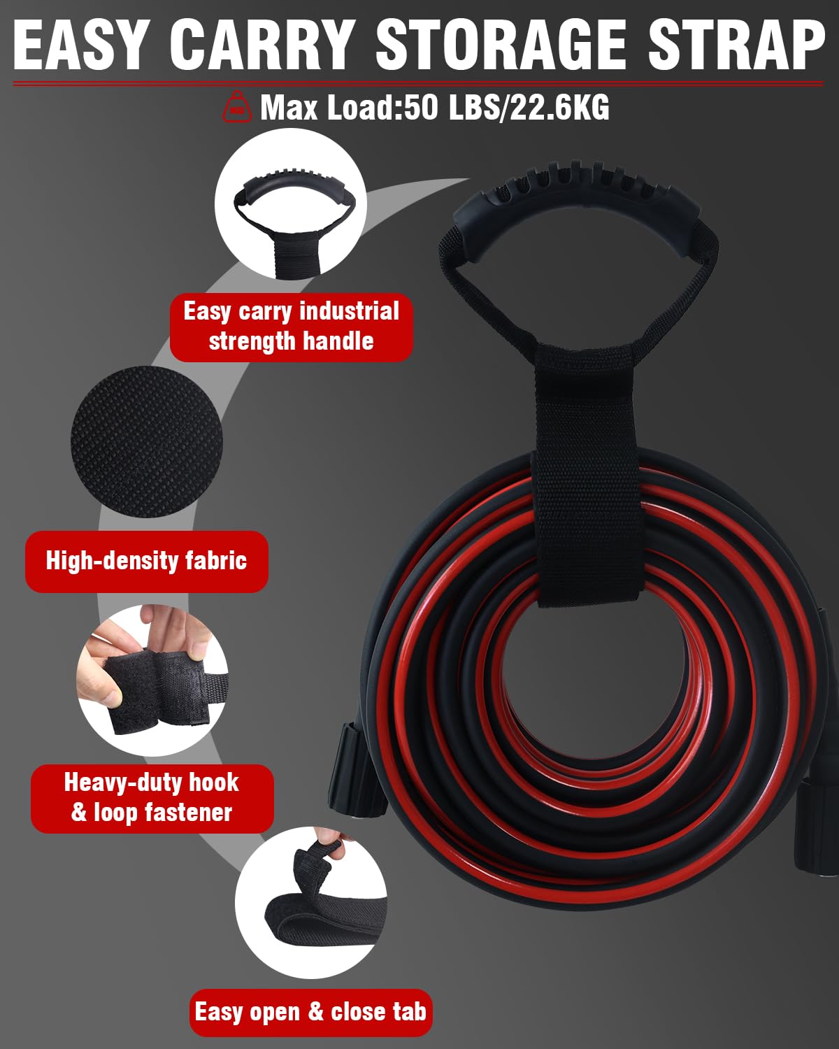 Zebra Clean red and black design enhances visibility