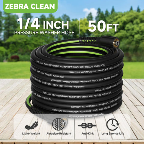 Zebra Clean reinforced braided layer boosts durability for demanding use