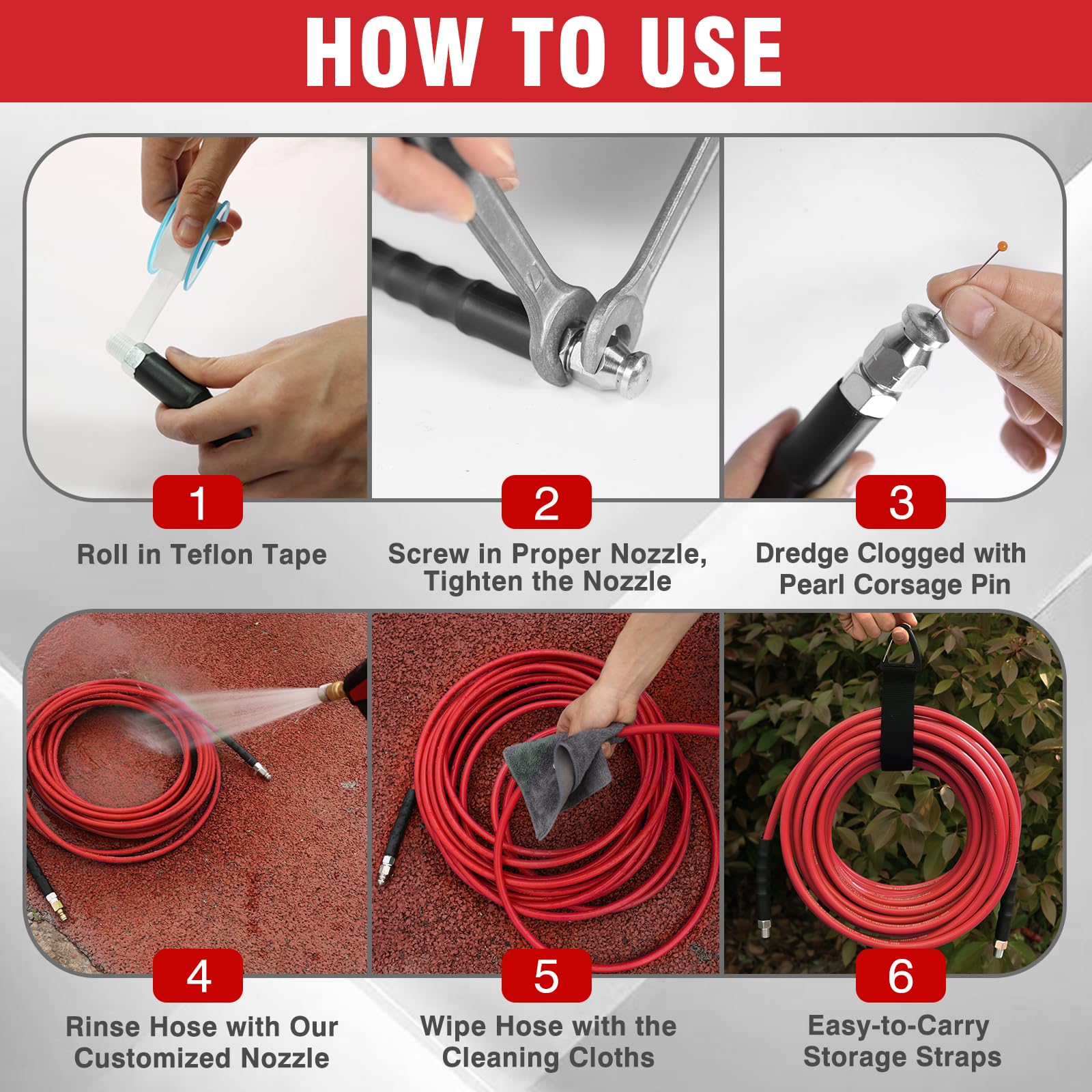 Zebra Clean spray nozzle for rinsing and post-cleaning maintenance.