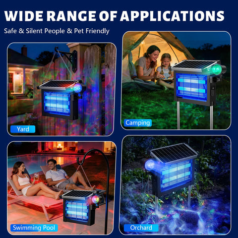Zechuan indoor-outdoor star light function doubles as decorative lighting.