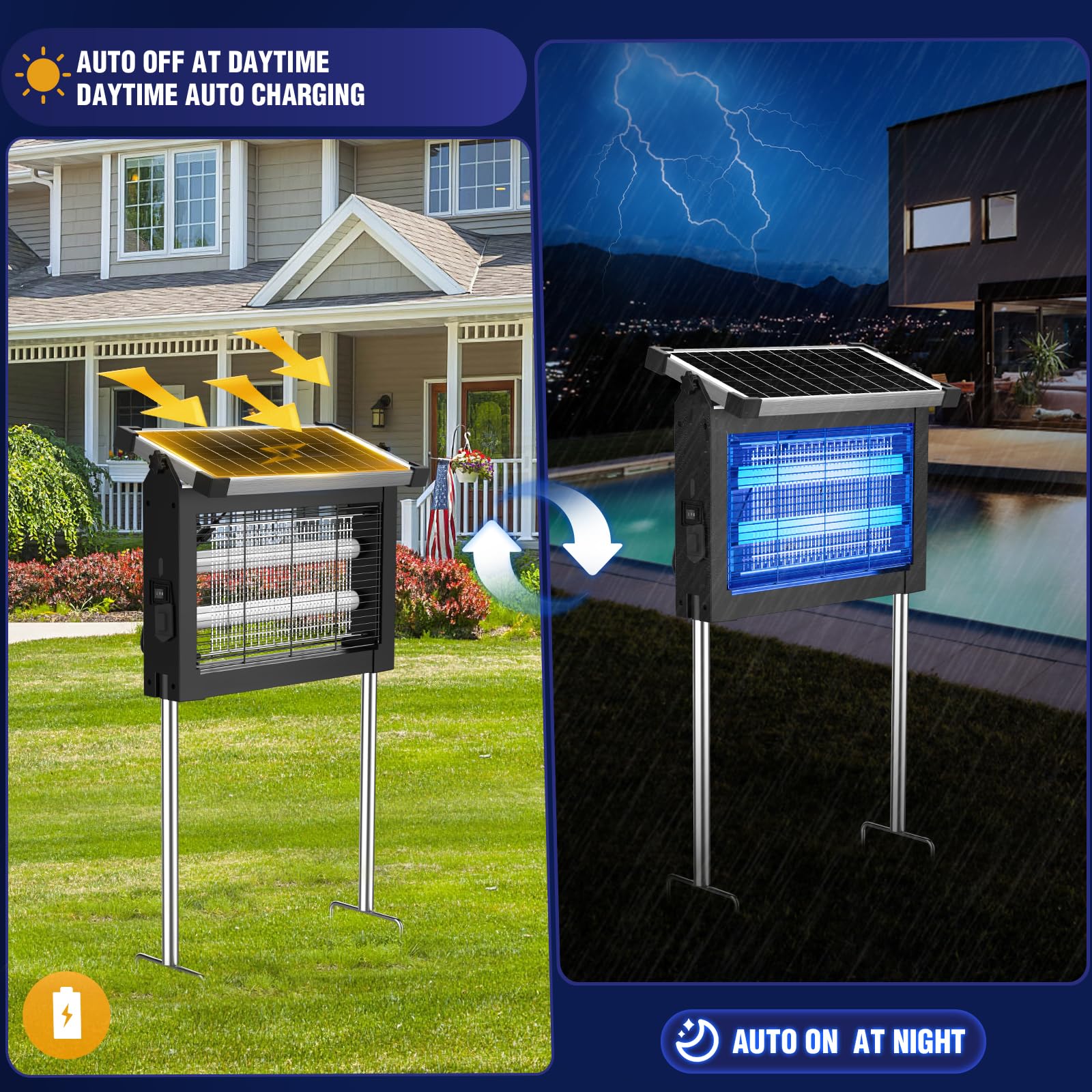 Zechuan solar panel extension cable in use for flexible outdoor placement