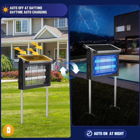 Zechuan solar panel extension cable in use for flexible outdoor placement