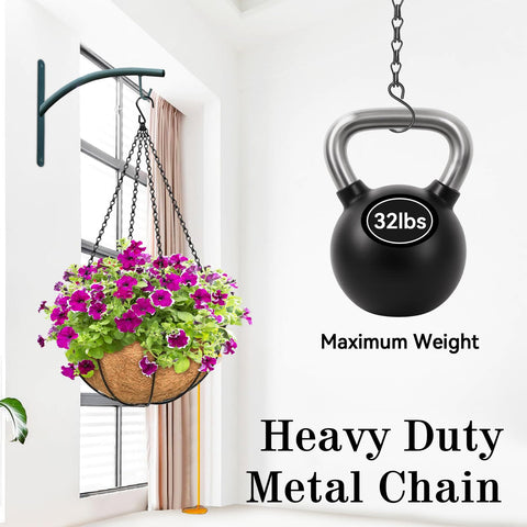 ZeeDix rust-resistant coating ensures long-lasting garden hanger