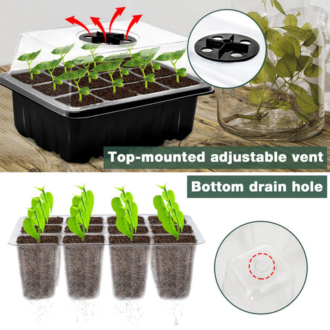 Zeedix coco coir pellets 30-pack for ready-to-use seed starting