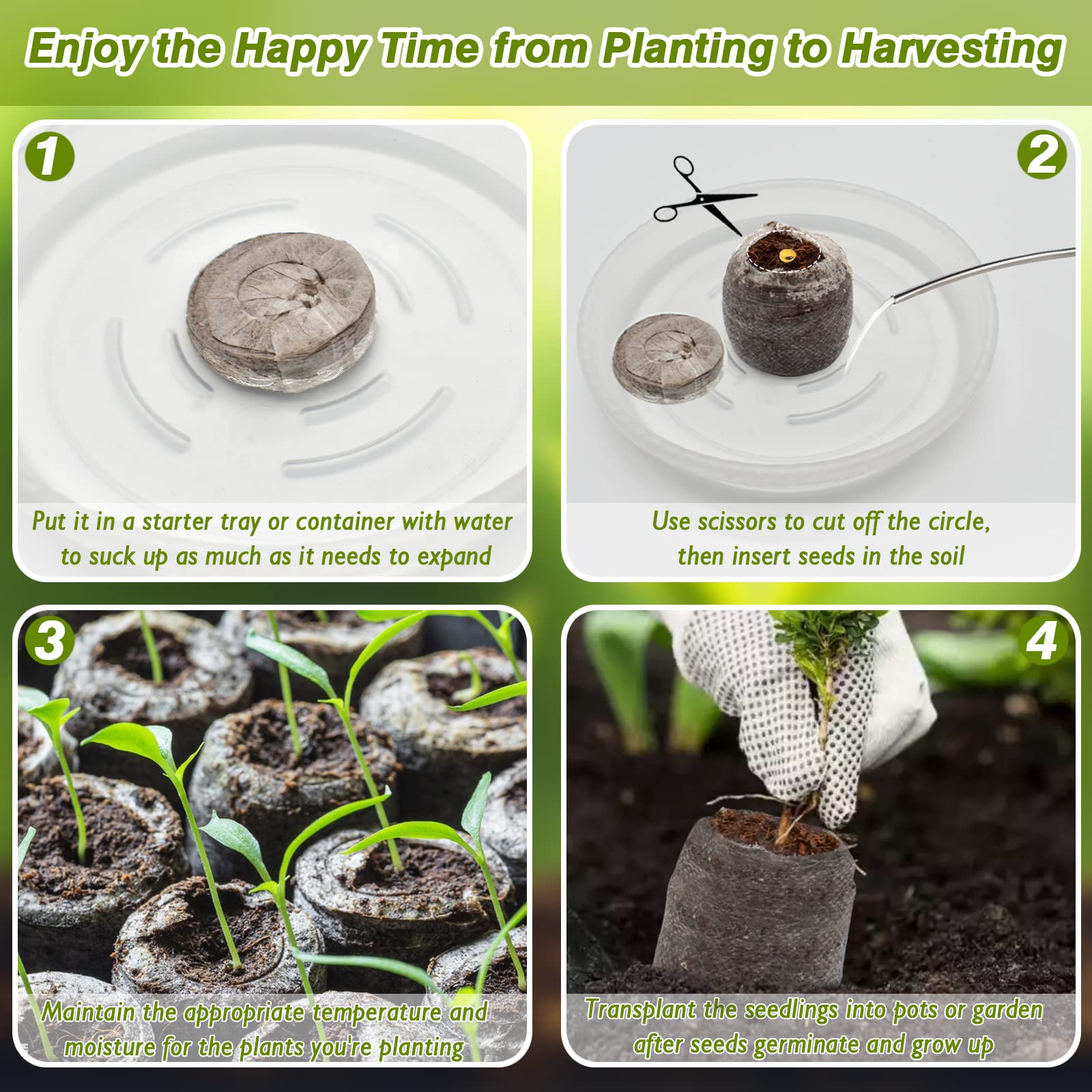 ZeeDix coconut fiber and peat mix for sustainable starting