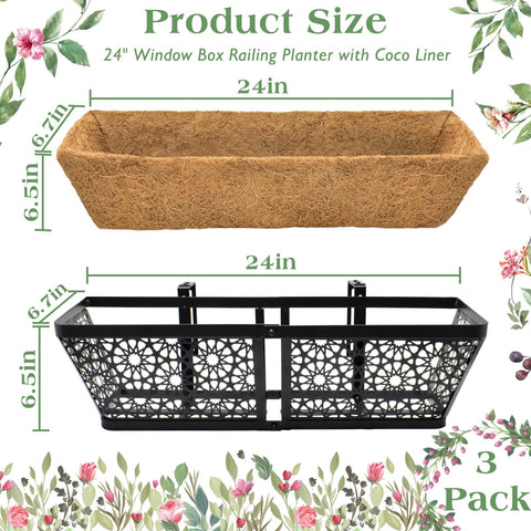 ZeeDix coconut liner inside the planter promoting moisture balance.