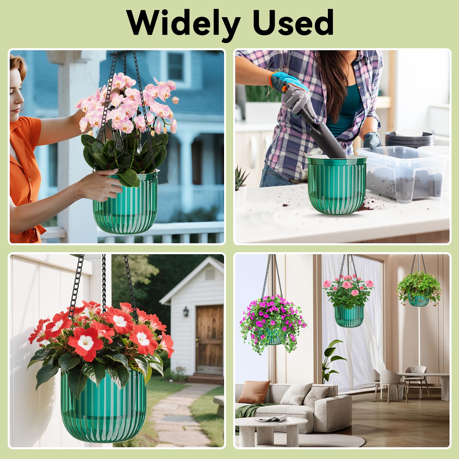 ZeeDix hydroponic-ready inner pot removable for easy setups.