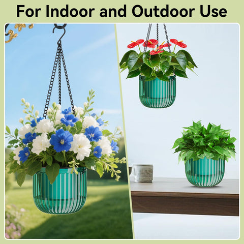 ZeeDix inner basket with drainage ports promoting root aeration.