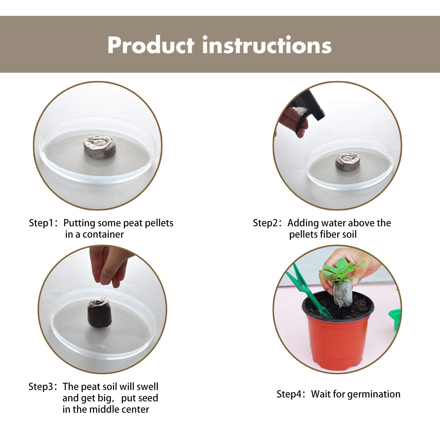 ZeeDix net bag design keeps pellets intact during transport and transplanting.
