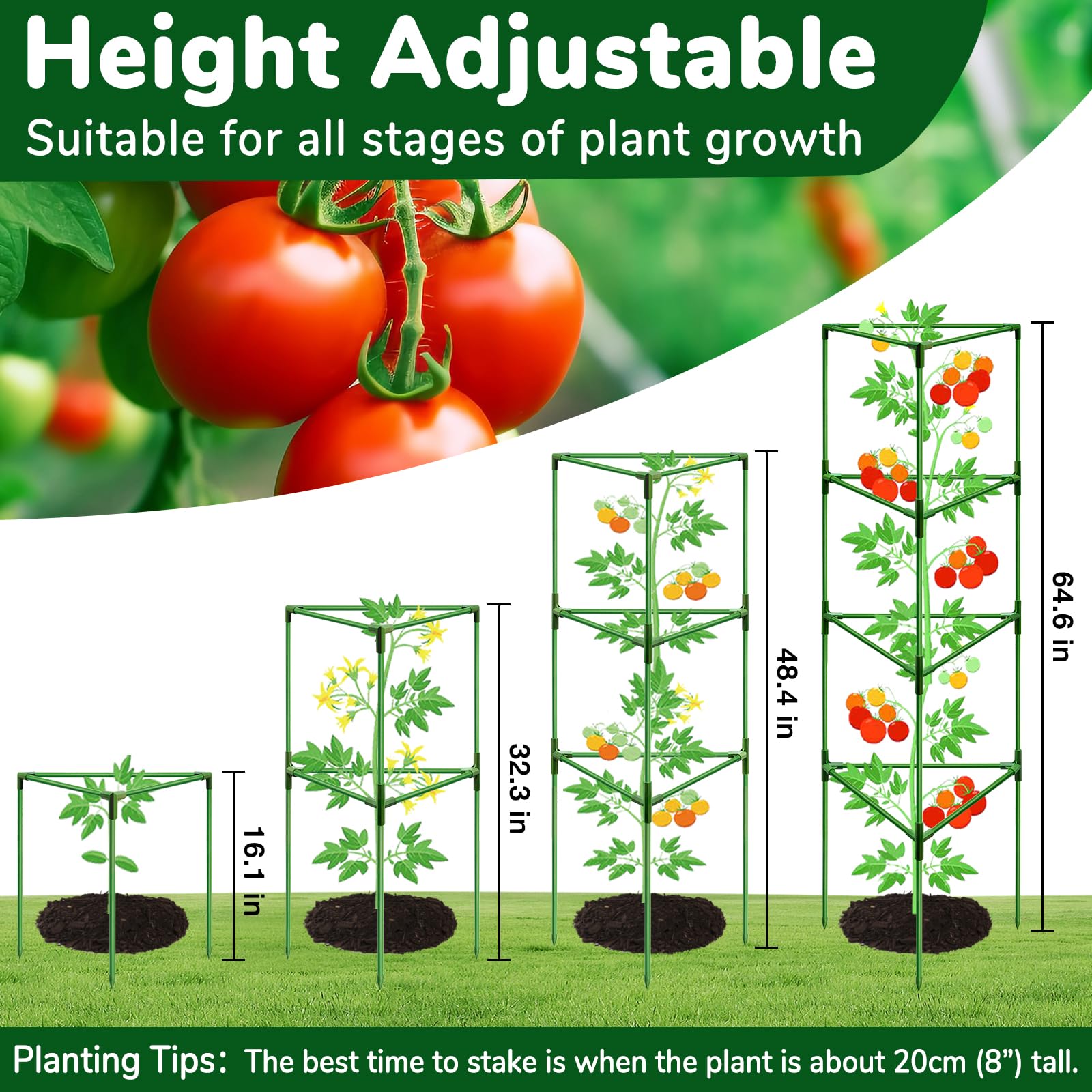 ZeeDix open-weave construction allows better light penetration and easier pruning.