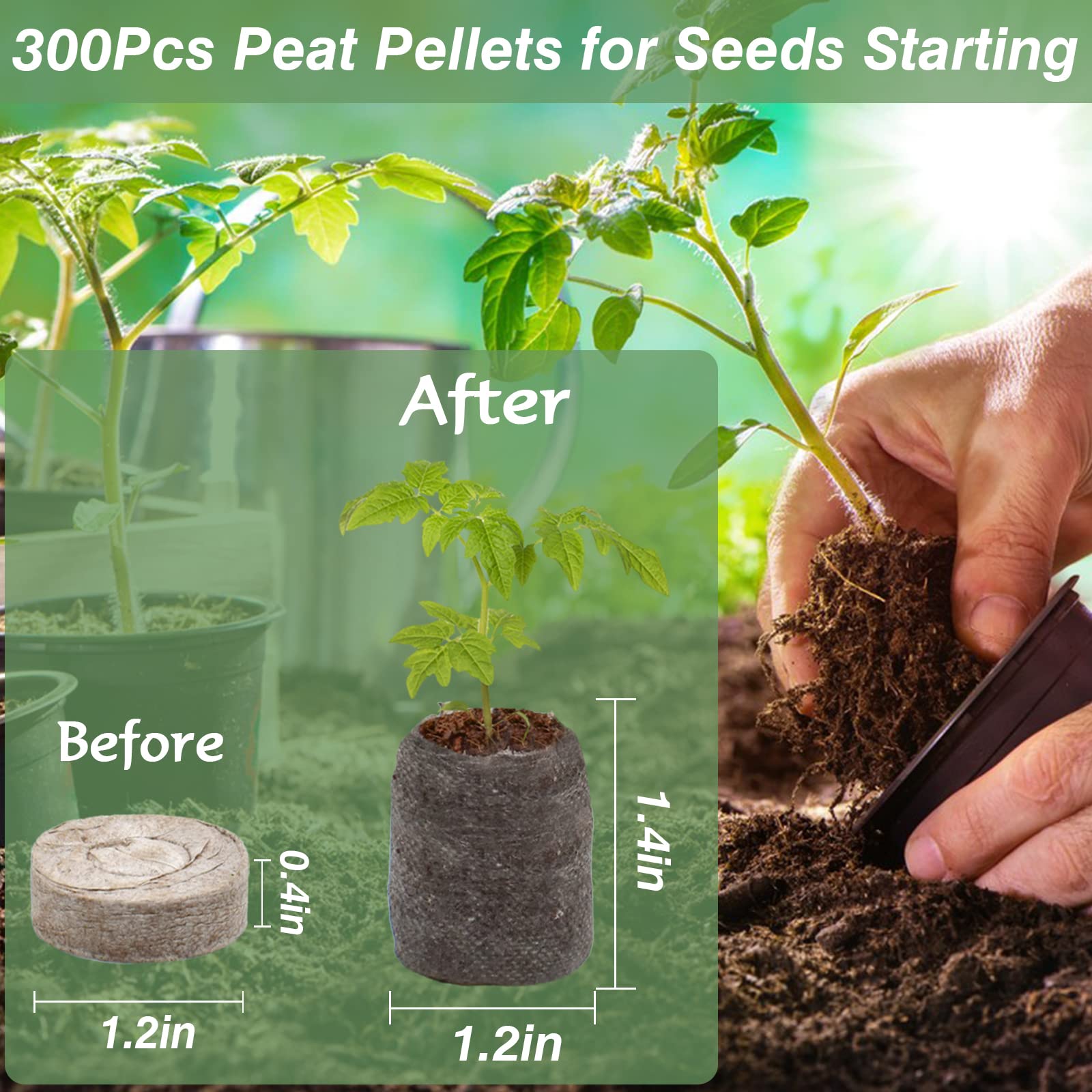 Zeedix seed starter pods with net cover enable tidy transport and reduce transplant shock.
