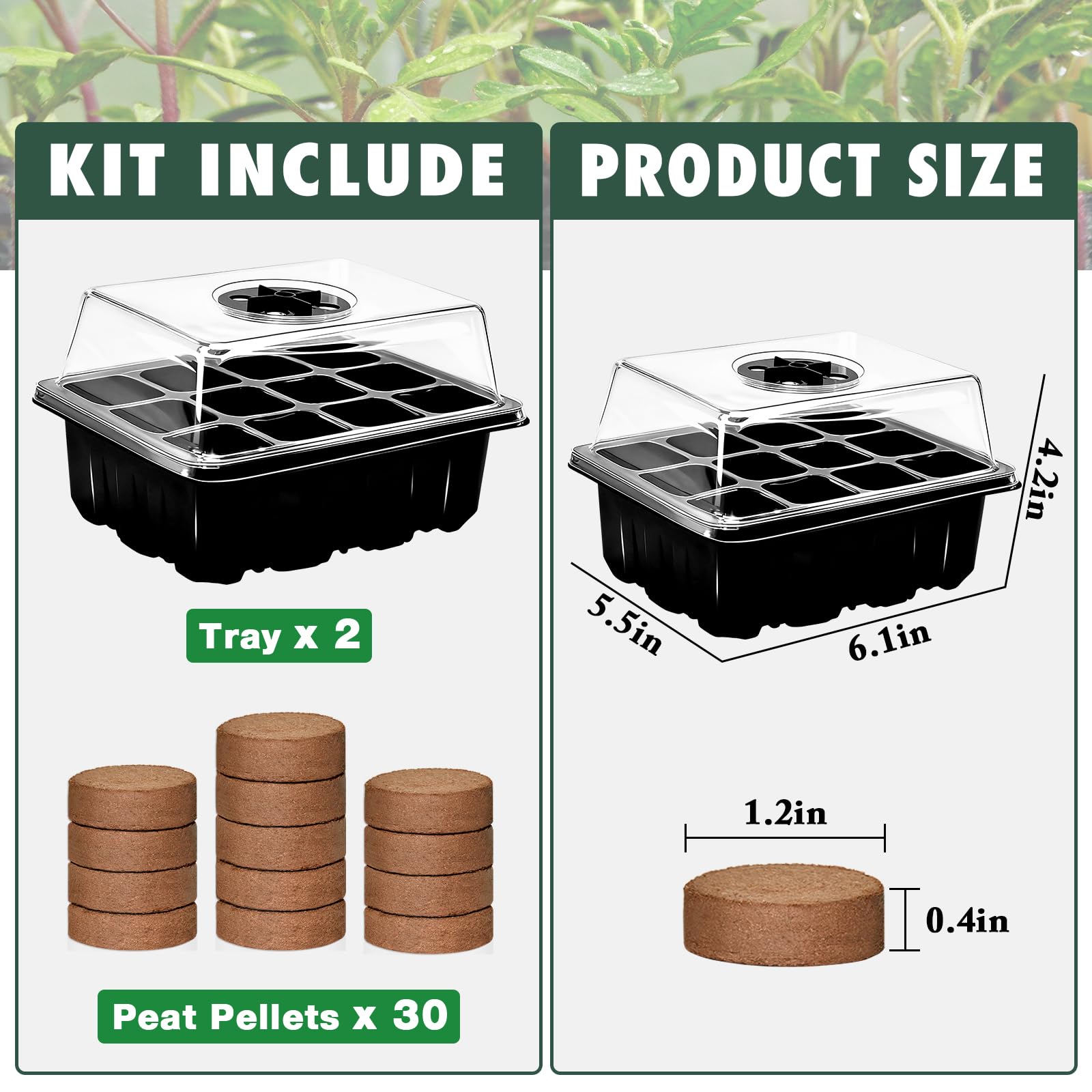 Zeedix stackable seed trays save space on balcony or shelf