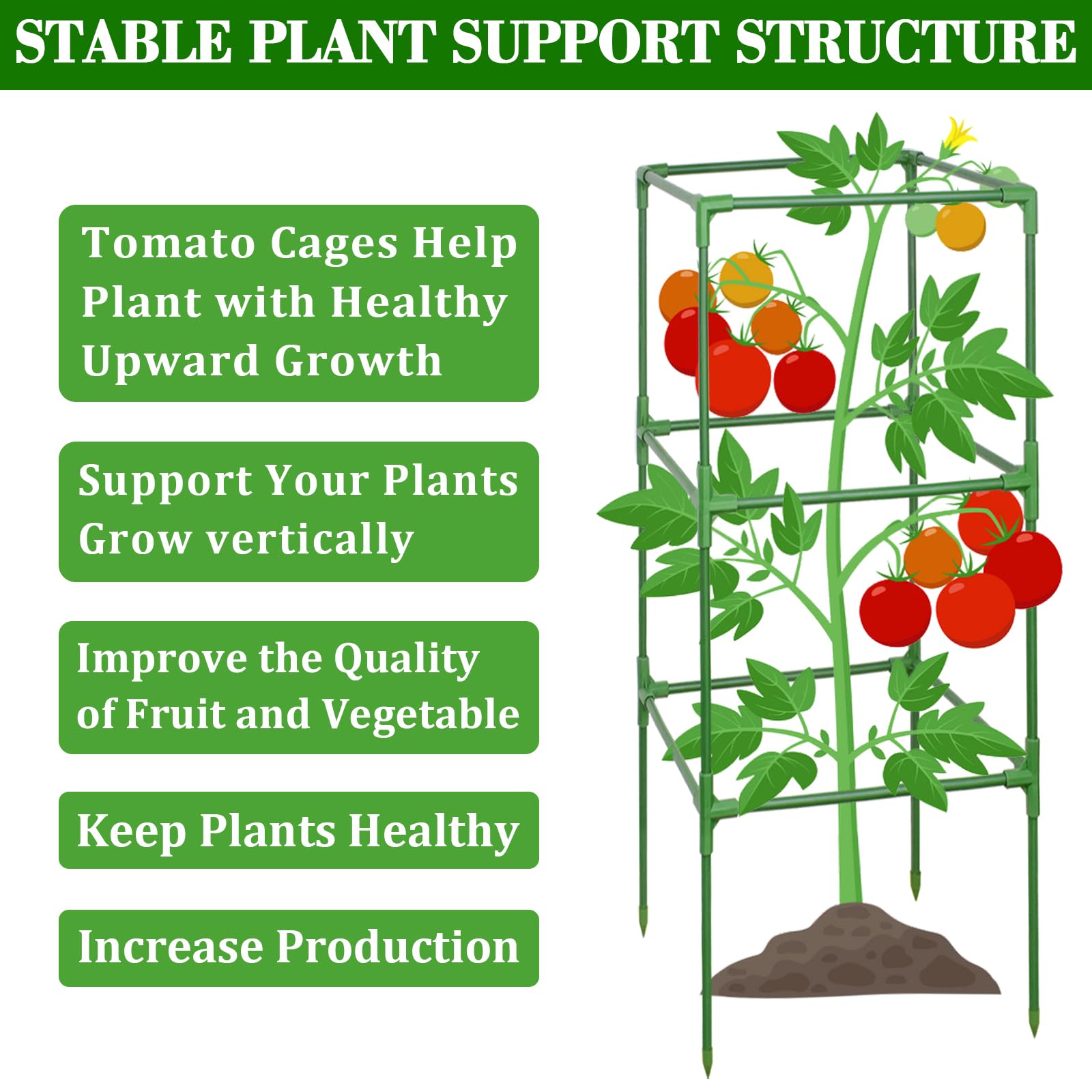 Zeedix versatile climbing cages adapt to tomatoes, cucumbers, vines and more
