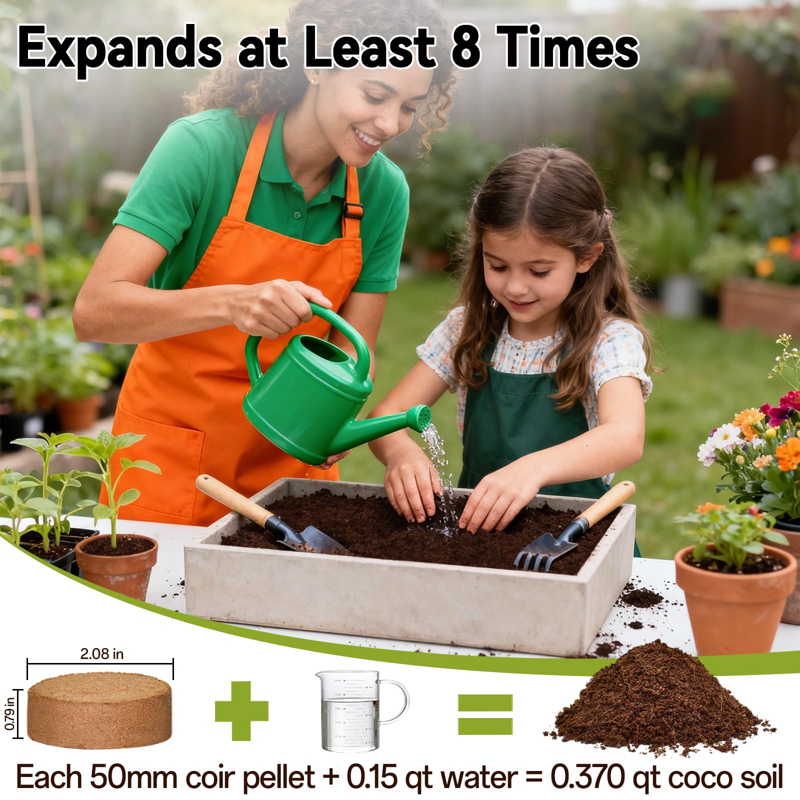 Zeedix water-retention coco coir helps roots stay hydrated
