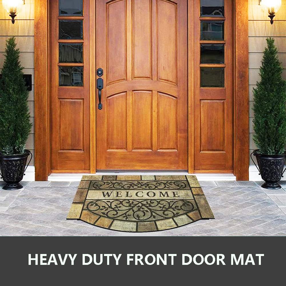 Zeeinx Welcome Door Mat ideal for high-traffic areas like foyers and patios.
