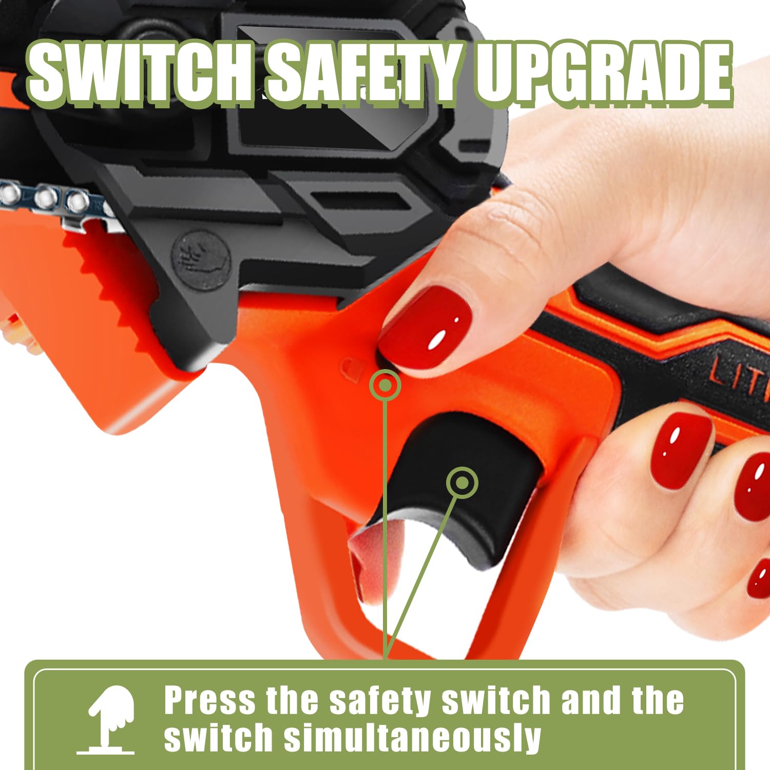 Zeeksaw dual-battery pack highlighting extended runtimes for longer projects.