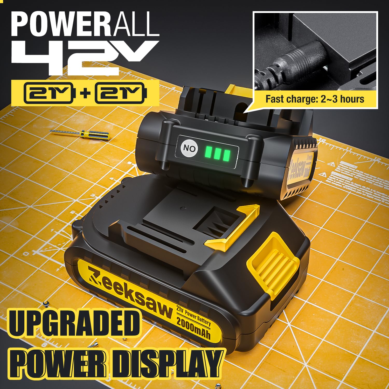 Zeeksaw mini chainsaw being used handheld for precise cuts