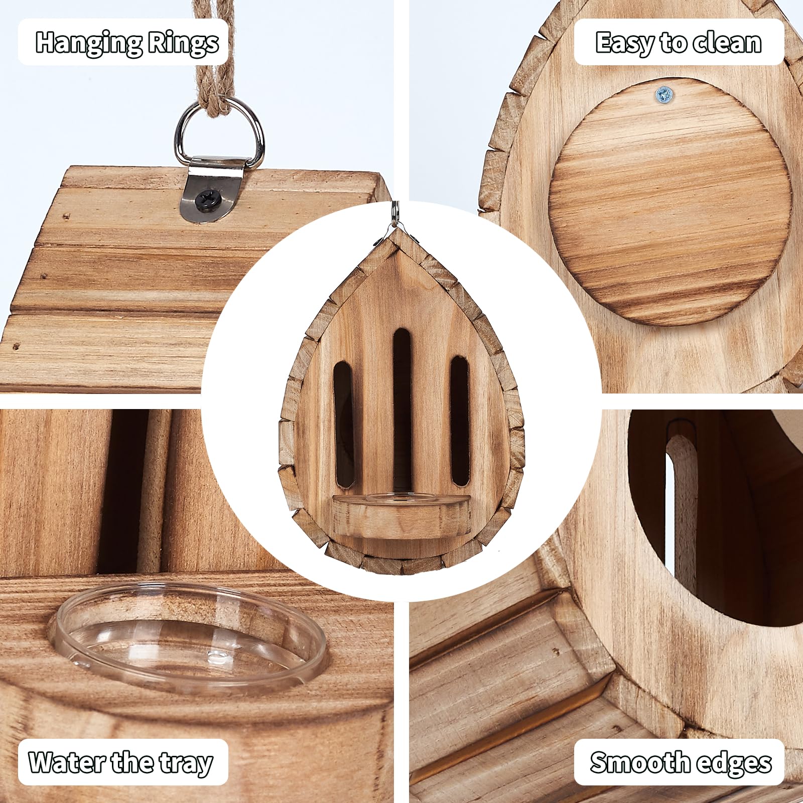ZeenArt natural materials ensure wildlife-friendly garden decor.