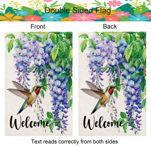 zeevly garden flag sleeve top mount for quick, easy hanging.