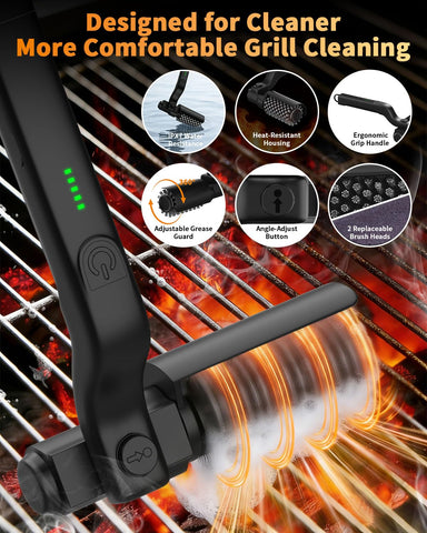 ZEYEGOY 2600mAh battery enables long runtime for busy cooks
