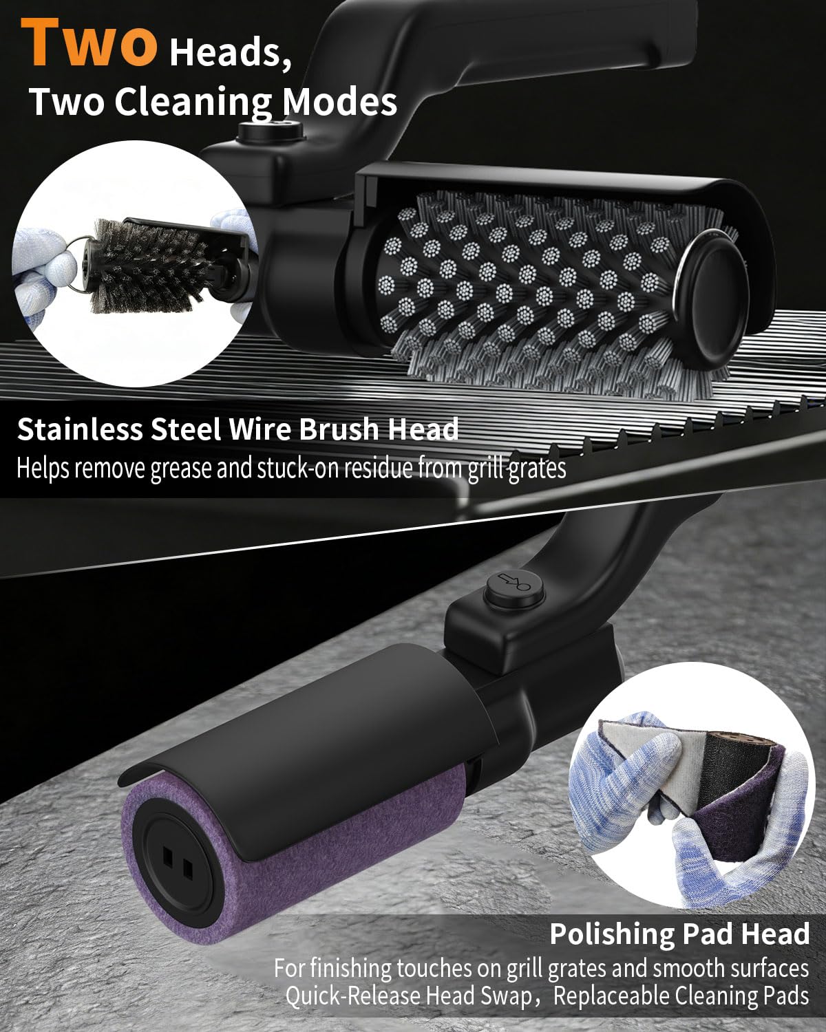 ZEYEGOY detachable head is dishwasher-safe for easy maintenance