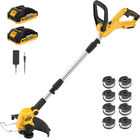 ZEGJAW 12-inch cutting width boosts reach for faster trimming and edging