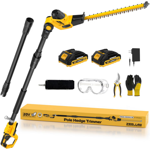 ZEGJAW 18-inch hedge trimmer blade for clean, precise pruning.