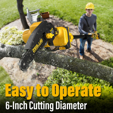 180-degree head on ZEGJAW for versatile pruning angles.