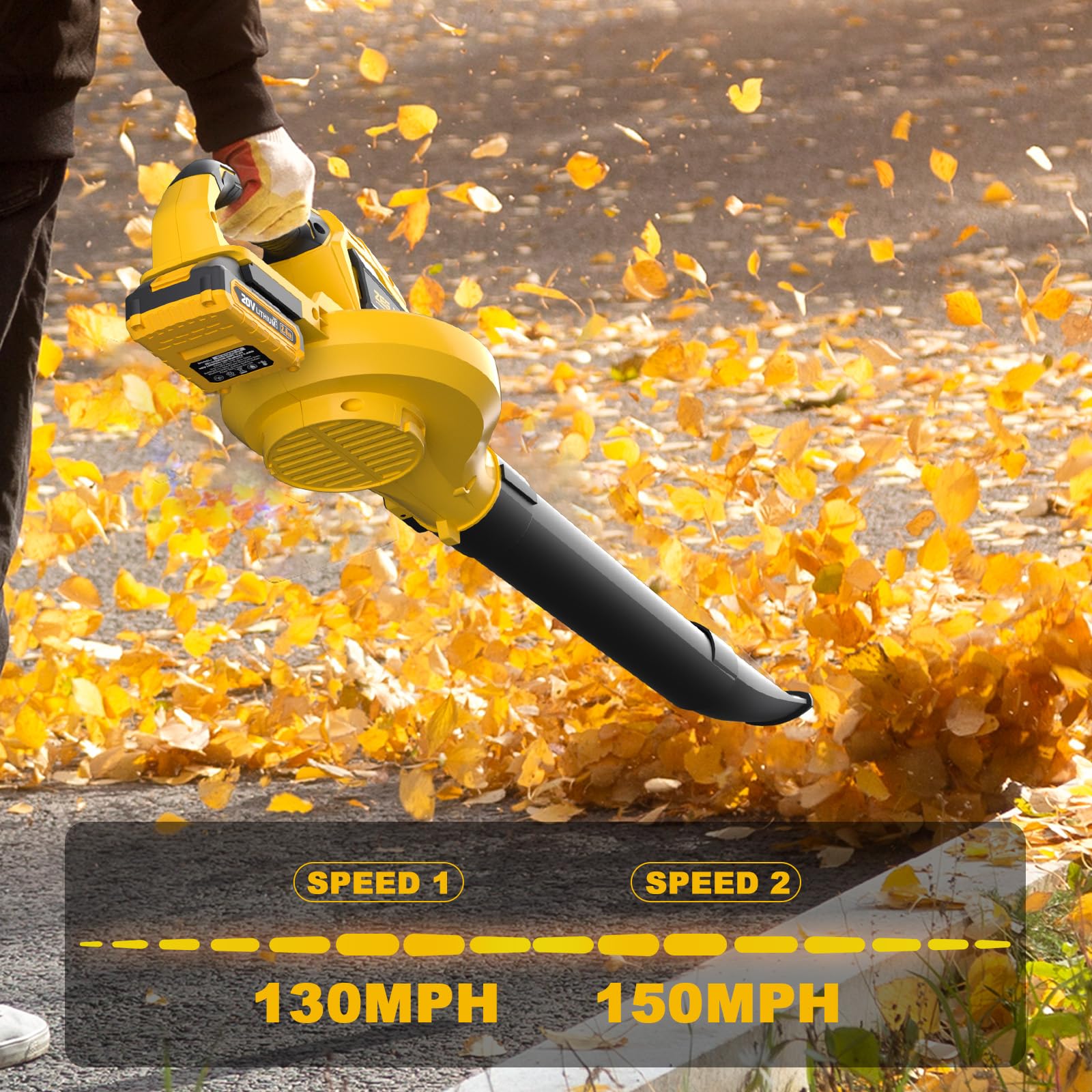 ZEGJAW dual 2.0Ah batteries with fast charger keep you mowing