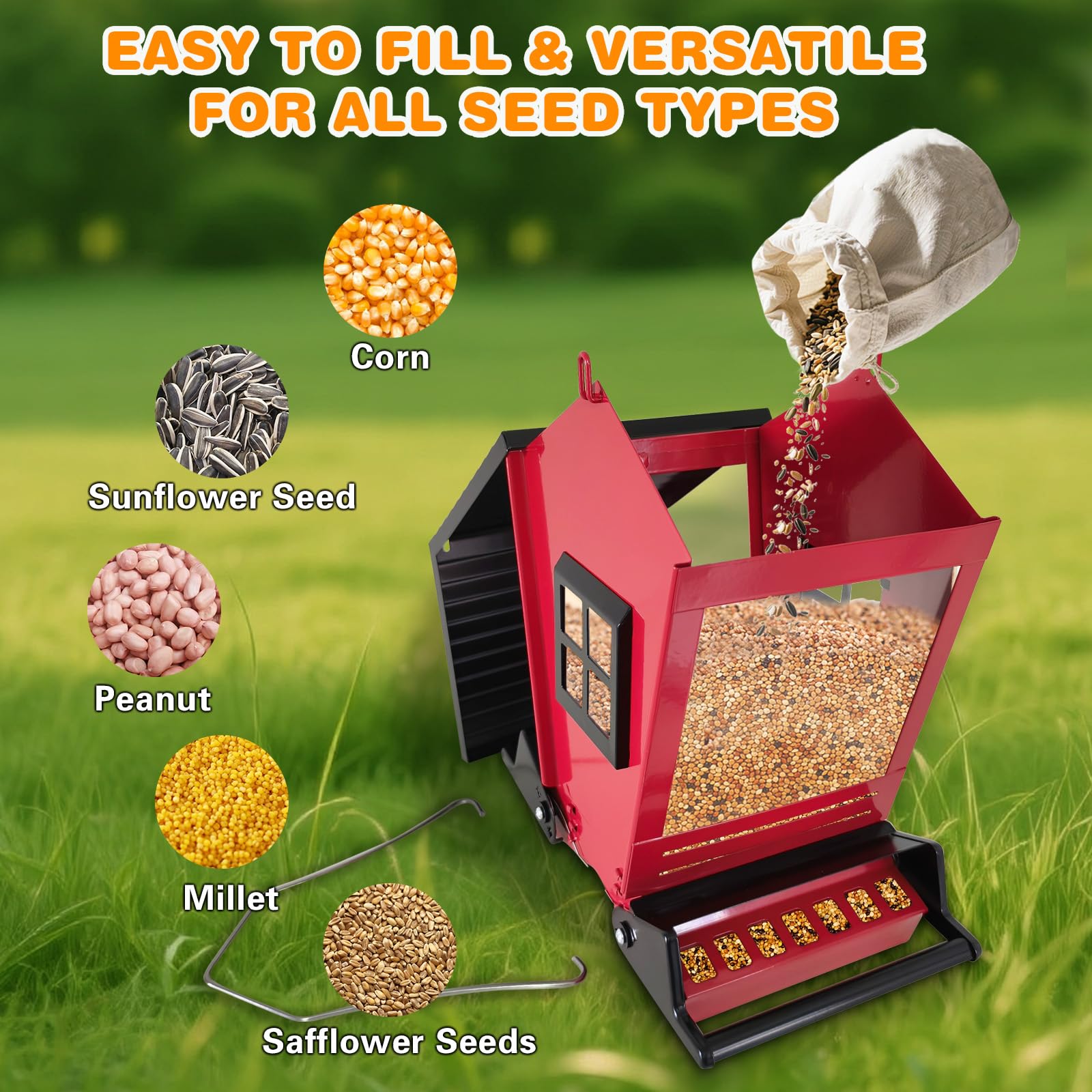 ZeHaiYlf removable top simplifies refilling and cleaning without hassle.