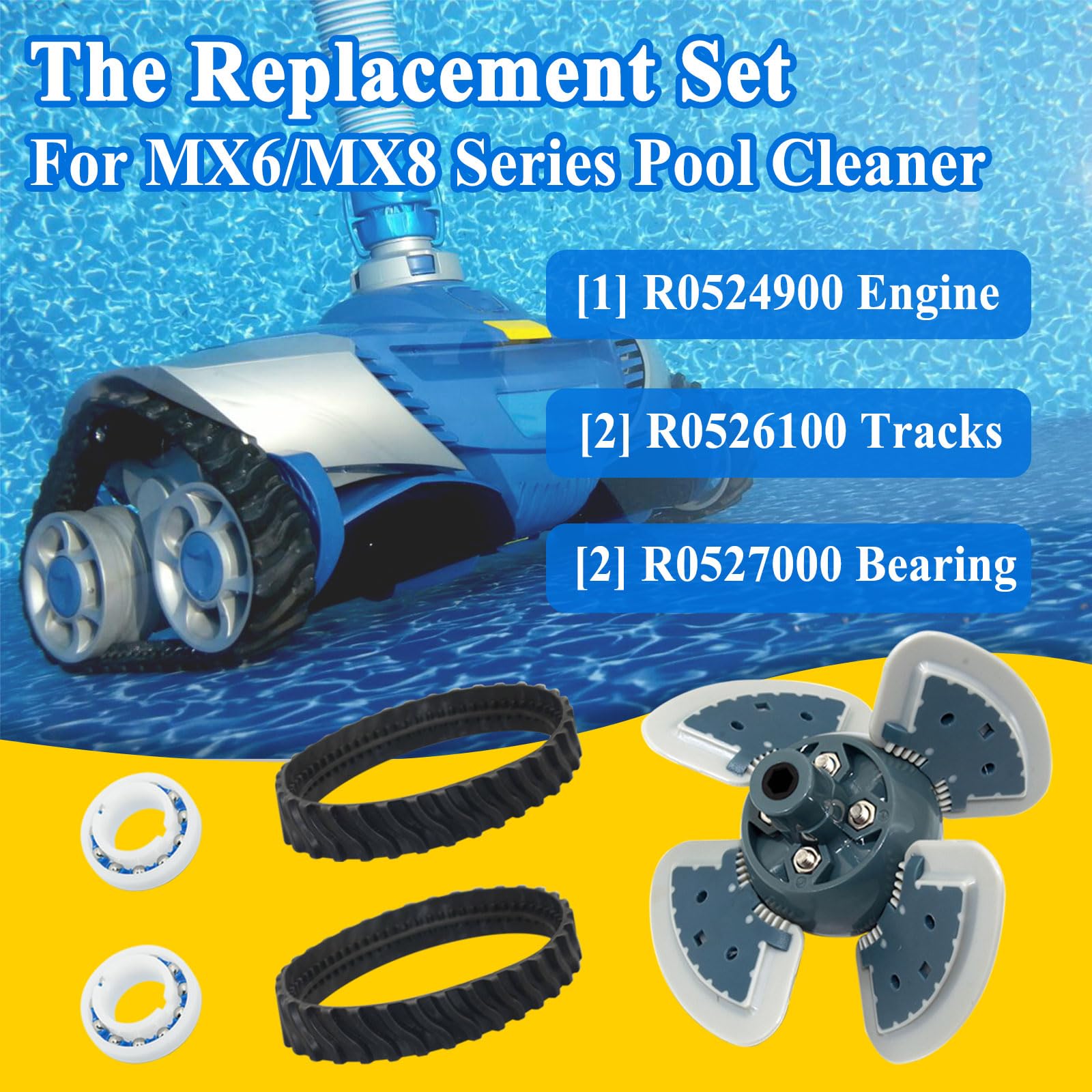 Zeiboat bearing-2 replacement ensures smoother operation.