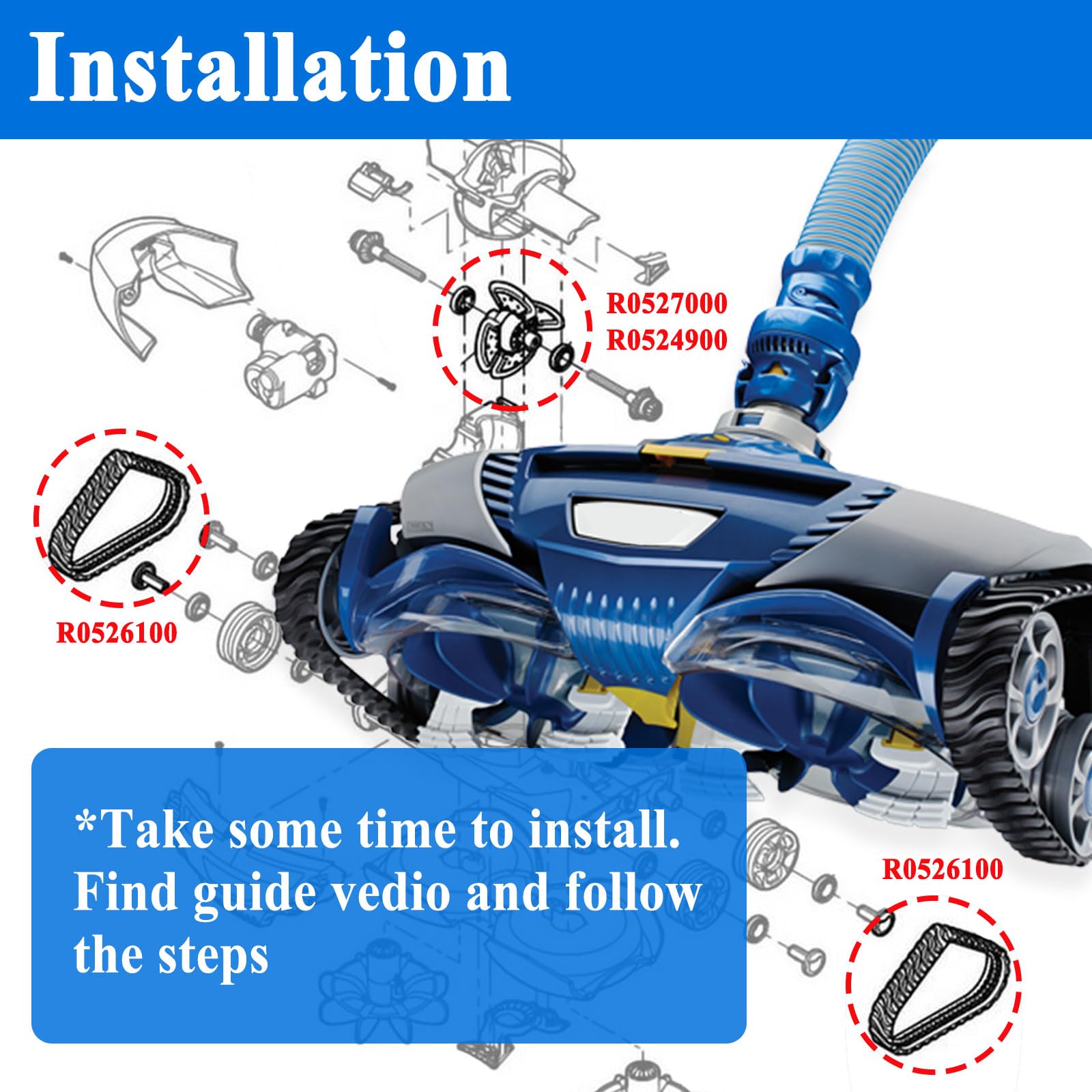 Zeiboat complete MX6/MX8 set for reliable maintenance.