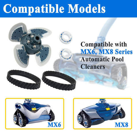 Zeiboat MX6/MX8 compatibility set for easy upgrades.