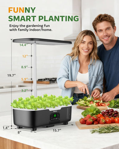 Zekeson all-in-one kit includes nutrients and accessories for setup