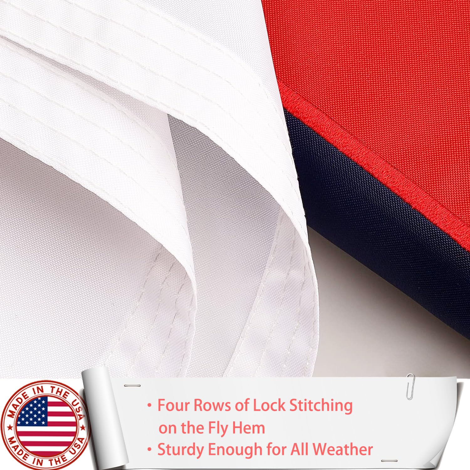 ZEKVY flag displays vivid colors remaining vibrant in outdoor conditions