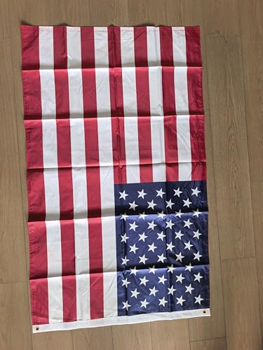 ZEKVY US flag heavy-duty stitching for long-lasting outdoor display