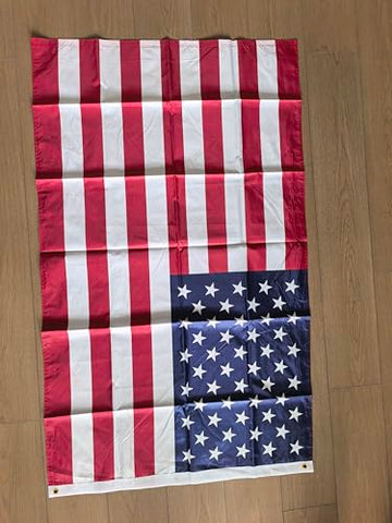ZEKVY US flag heavy-duty stitching for long-lasting outdoor display