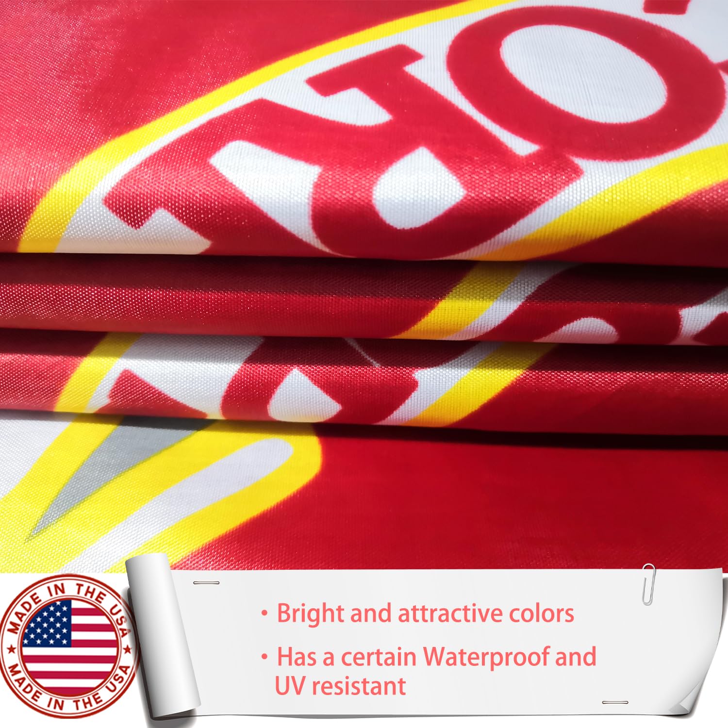 ZEKVY USMC flag made in the USA with premium materials