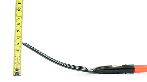 Zeluga 10-151 diamond-tine close-up shows rugged construction for demanding soils.
