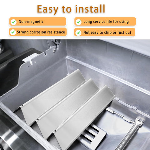 Zemibi heat distribution enhancement with replacement shields