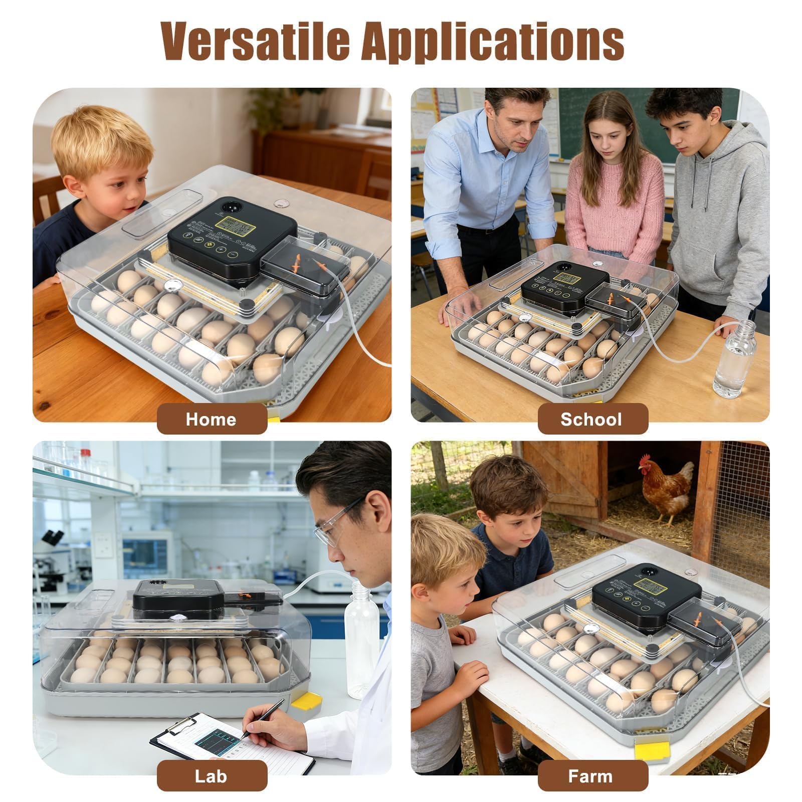 Zemiro Charge Series IV complete accessory set helps you start hatching right away.